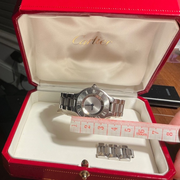 Mint Must 21 de Cartier Watch - ladies. Excellent condition - Picture 16 of 16